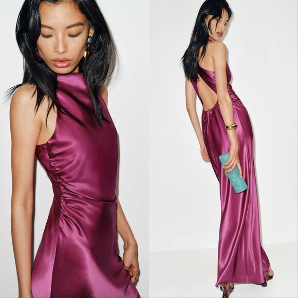 New Reformation Anaiis Silk Dress - Picture 2 of 5